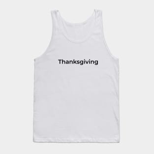 THANKSGIVING Tank Top